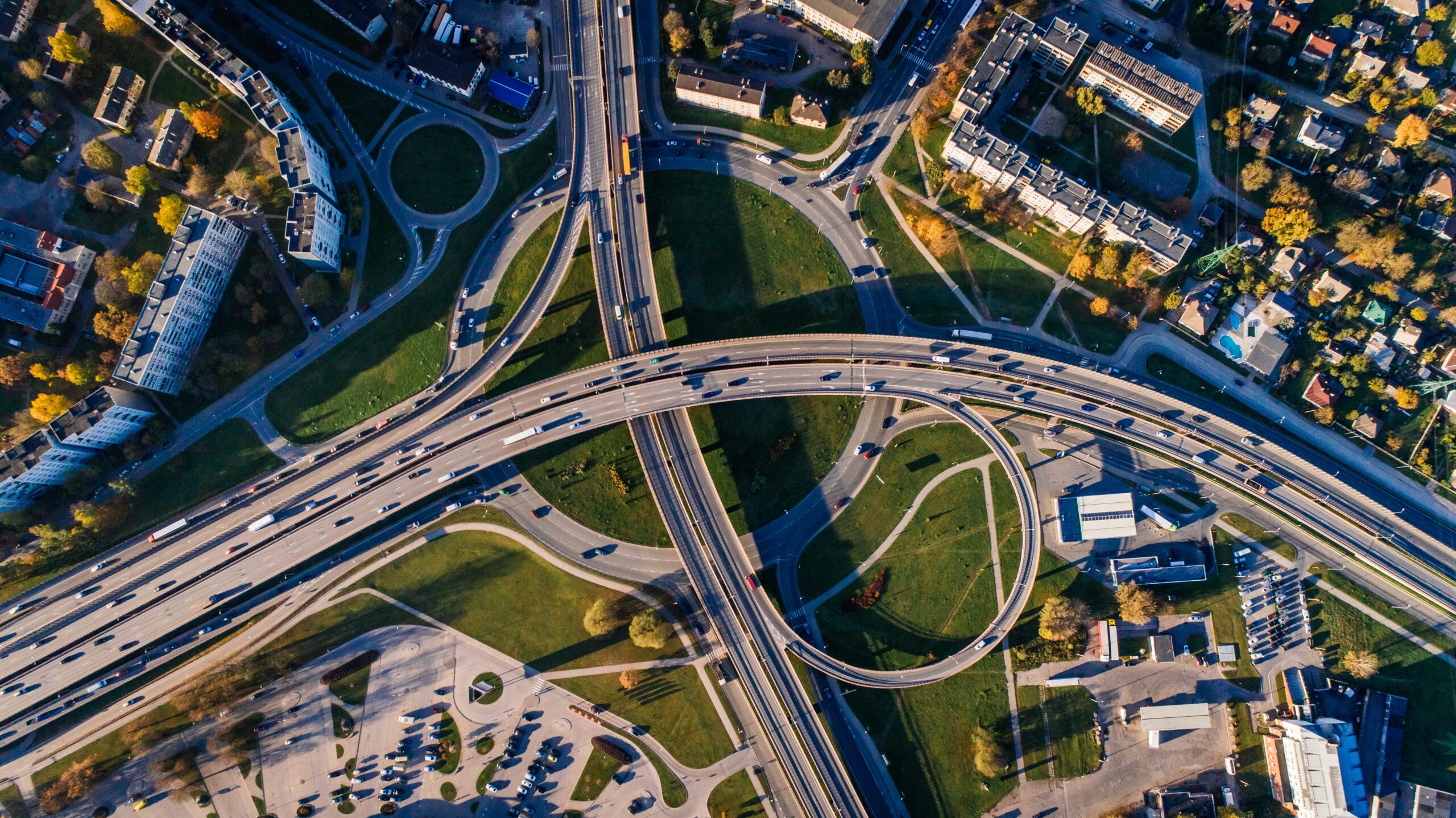 Intersecting roads